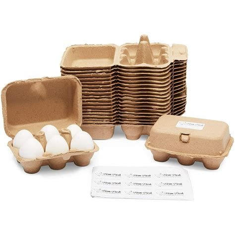 A chicken egg shell is made of calcium carbonate and the inner part of the egg is made up of the exterior and middle albumen, an air cell and a cuticle. . Wholesale egg cartons manufacturers